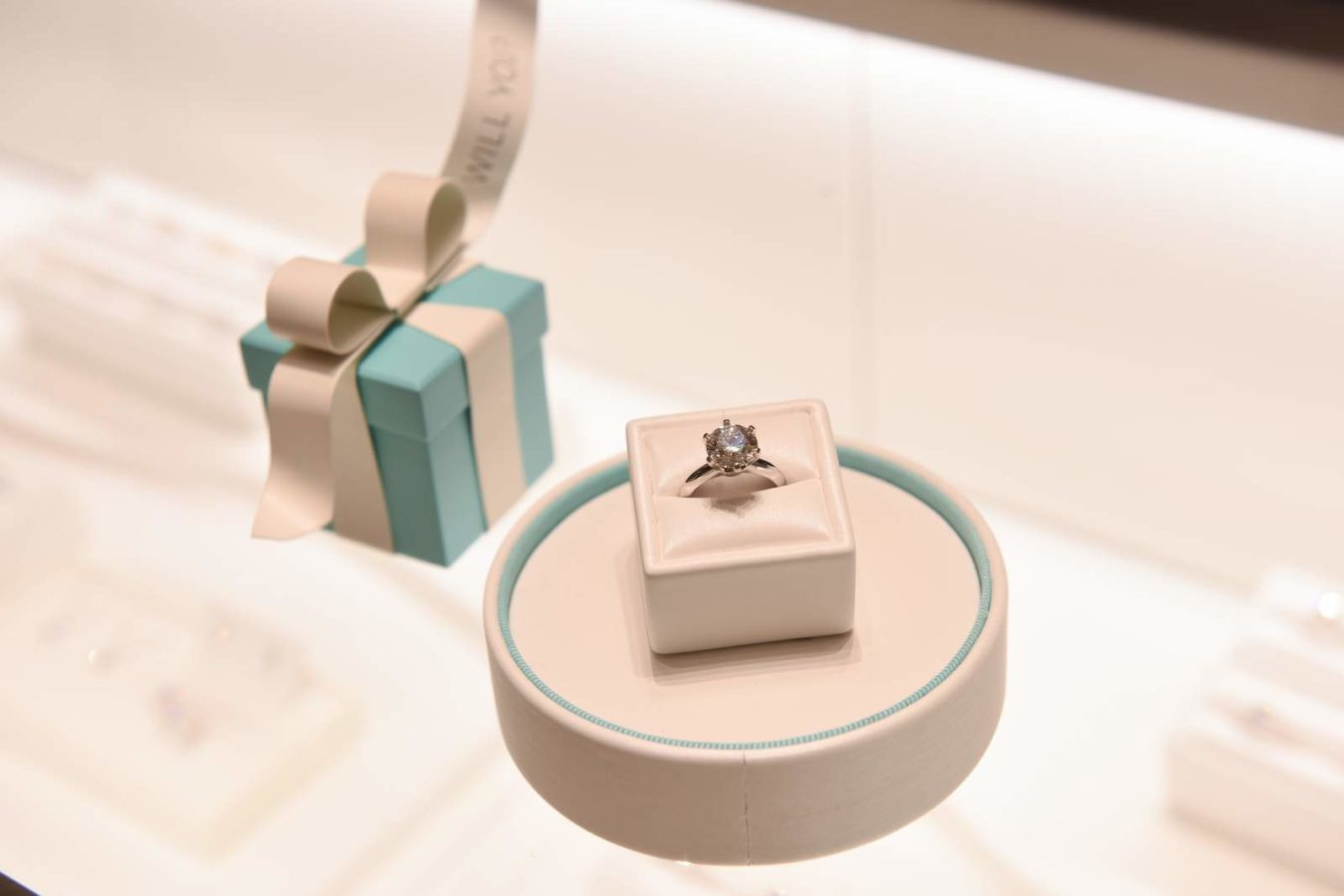 Tiffany & Co. first introduced its signature diamond engagement ring over a century ago.