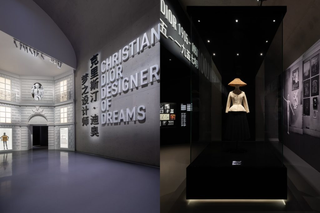 Dior’s ‘Designer of Dreams’ exhibition at the Long Museum in Shanghai.